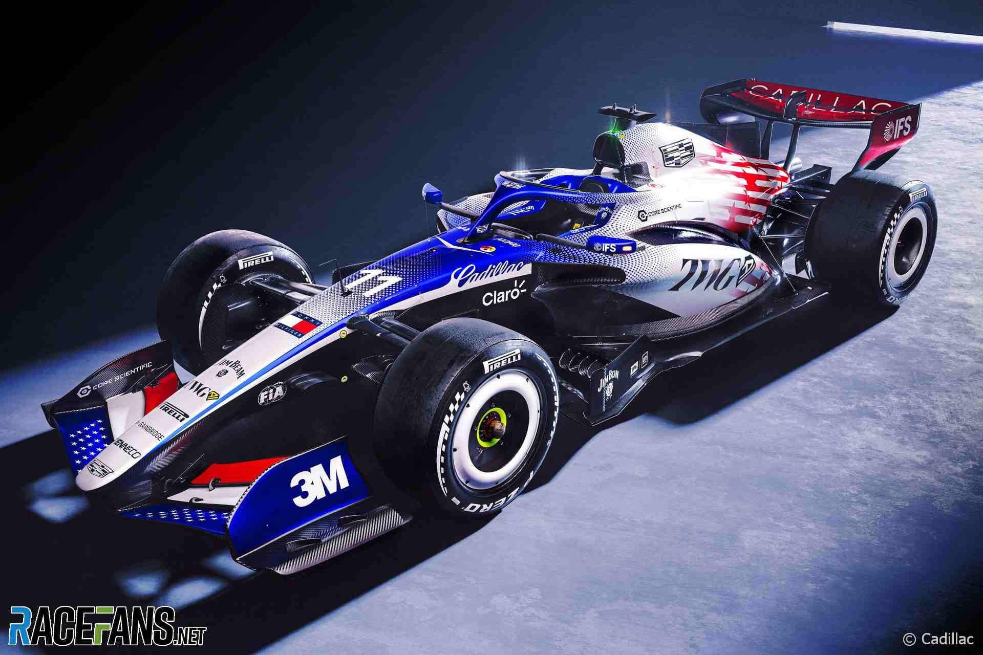 Cadillac, McLaren и Williams представили специальные ливреи для Гран-при Великобритании