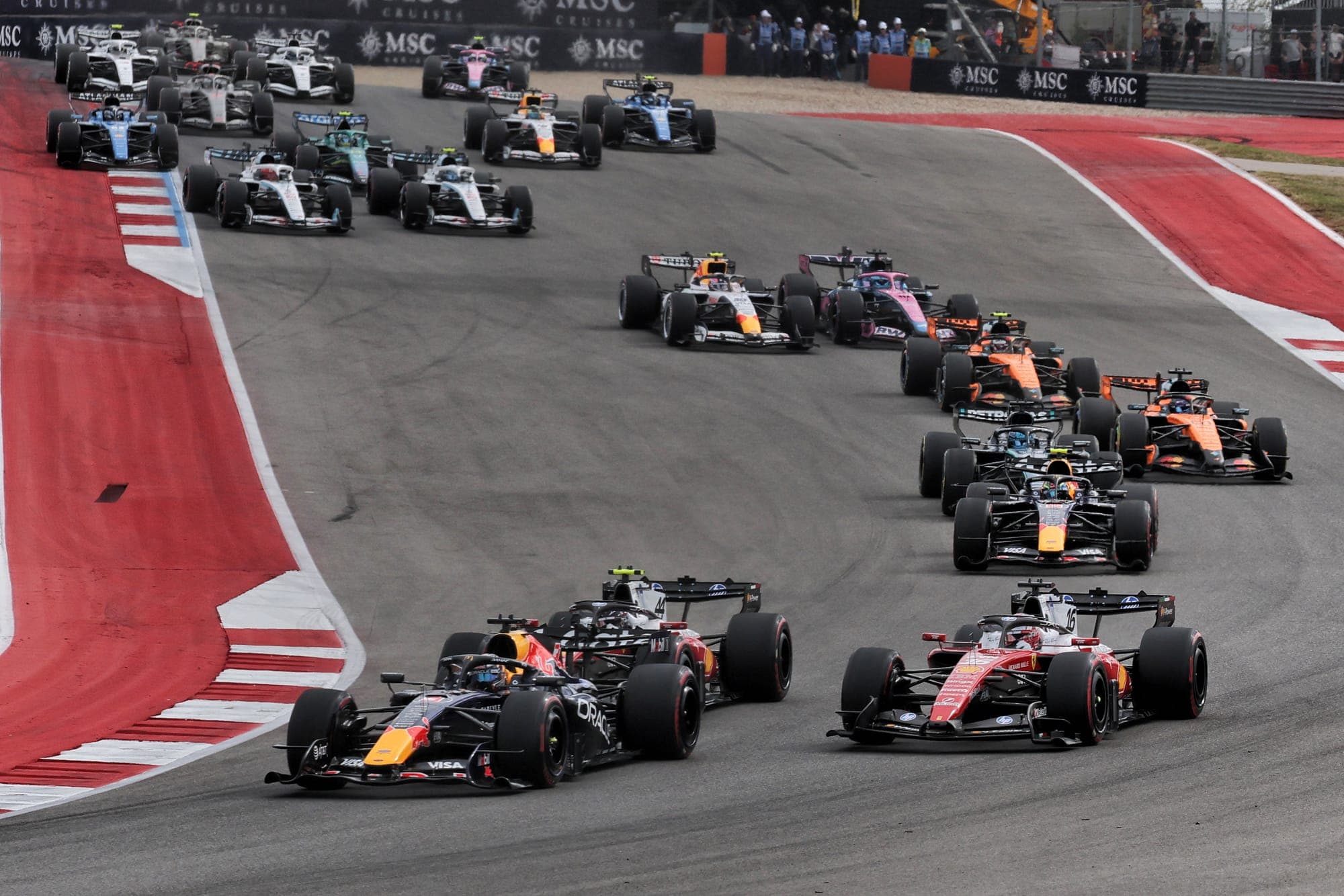 Что показал Гран-при США: проблемы Red Bull, узкое окно Mercedes и прогресс Racing Bulls